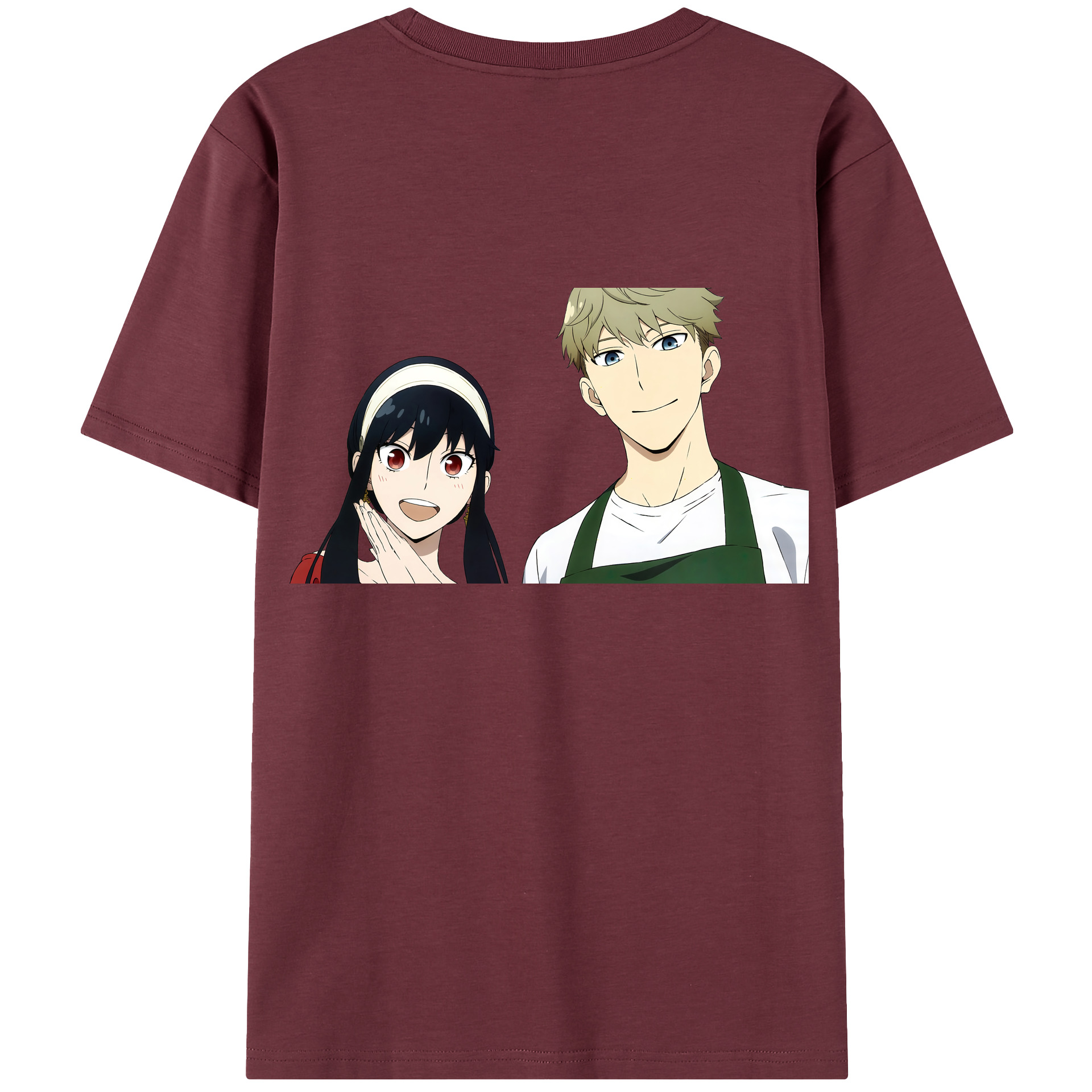 （画像用） SPY×FAMILY间谍家家酒 綿100％半袖Tシャツ（背面プリント）